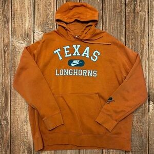 Nike Texas Longhorns Legacy Club Fleece Hoodie Size XXL Mens